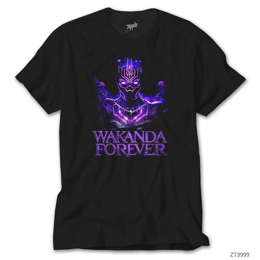 Black Panther Wakanda Forever Siyah Tişört