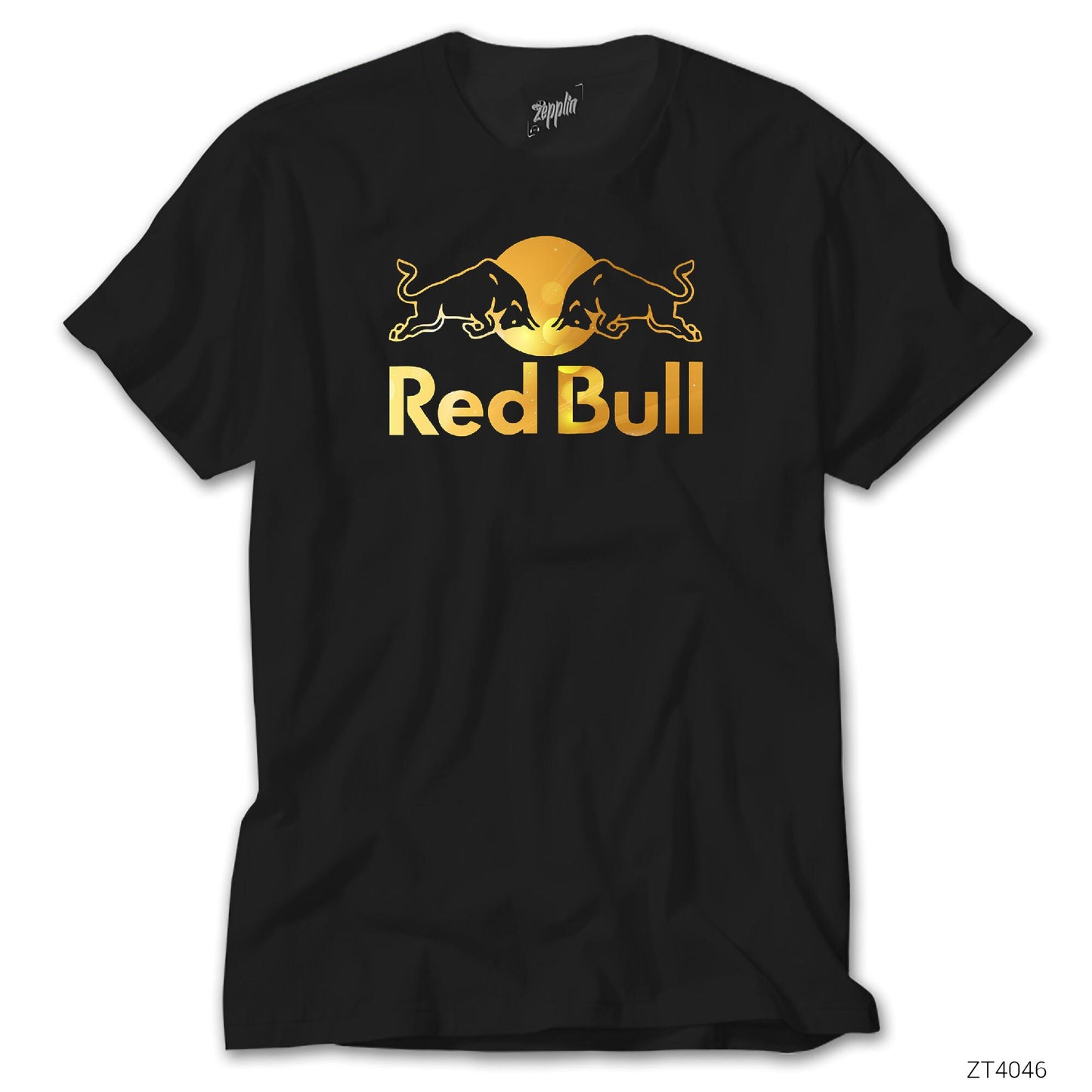 Redbull Gold Siyah Tişört