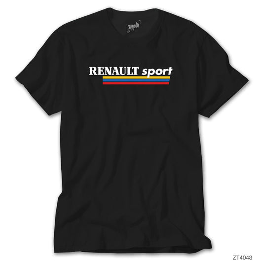 İndirimli Renault Sport Vintage Siyah Tişört