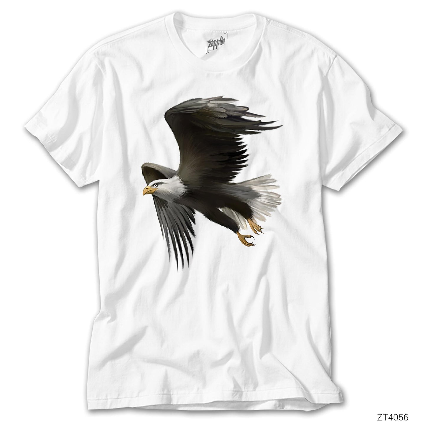 Kartallar Yüksek Uçar Beyaz Tişört