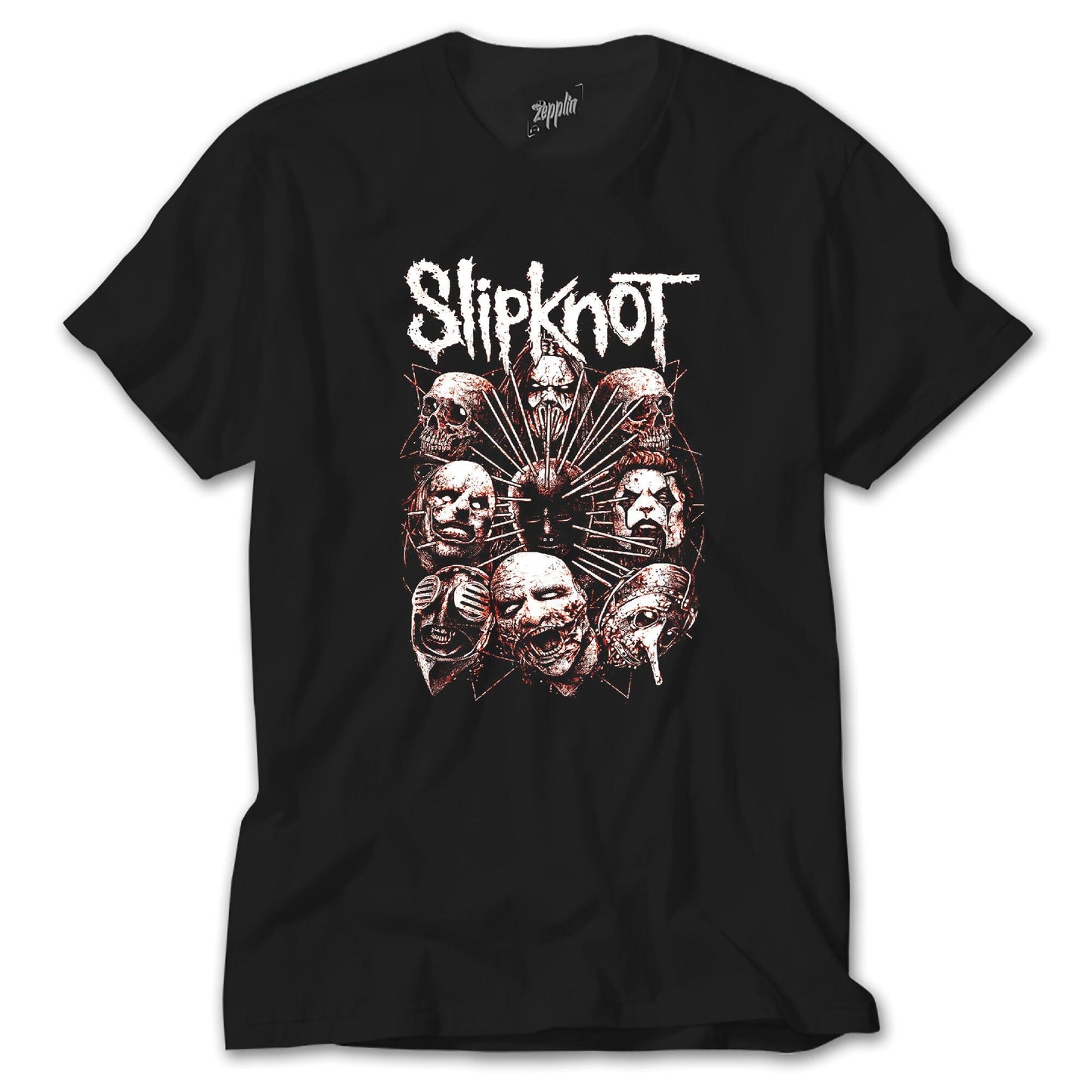 Slipknot Head Siyah Tişört