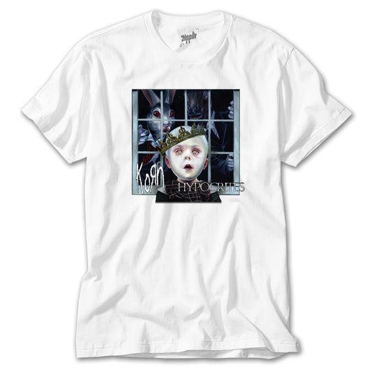 Korn Hypocrites Beyaz Tişört