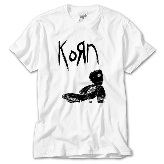 Korn Doll Beyaz Tişört