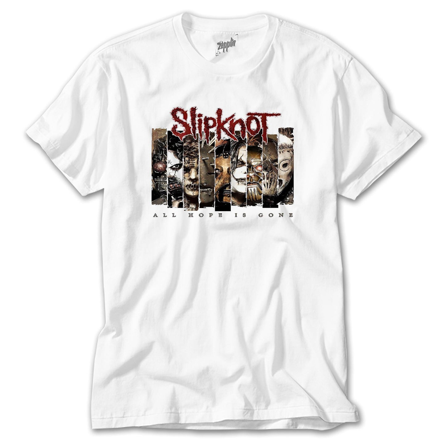 Slipknot All Hope Is Gope Beyaz Tişört