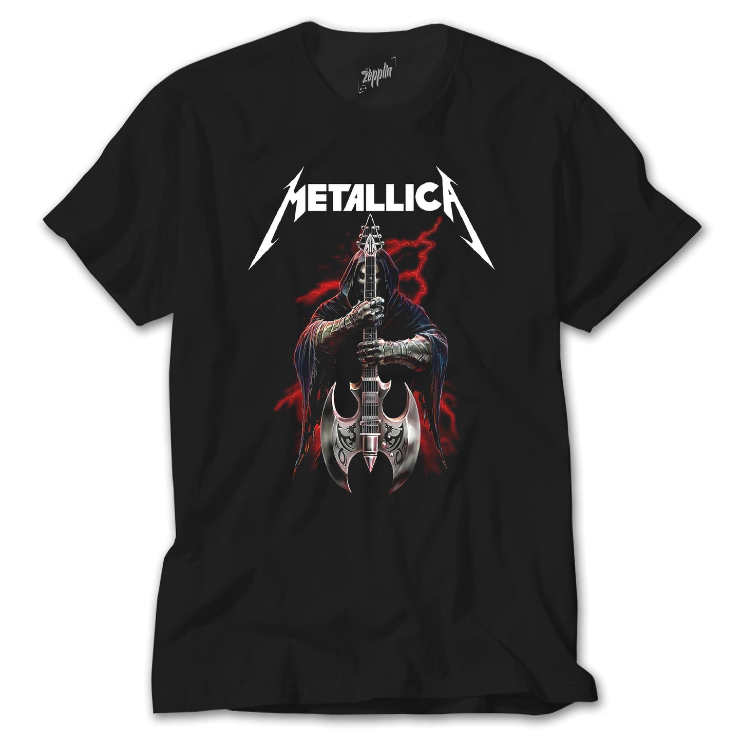 Metallica Gitarist Siyah Tişört