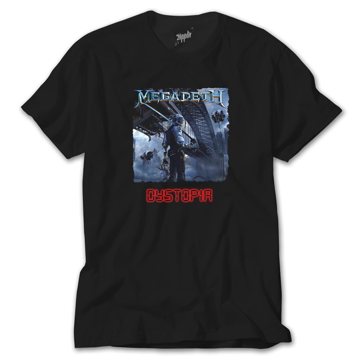 Megadeth Dystopia Siyah Tişört