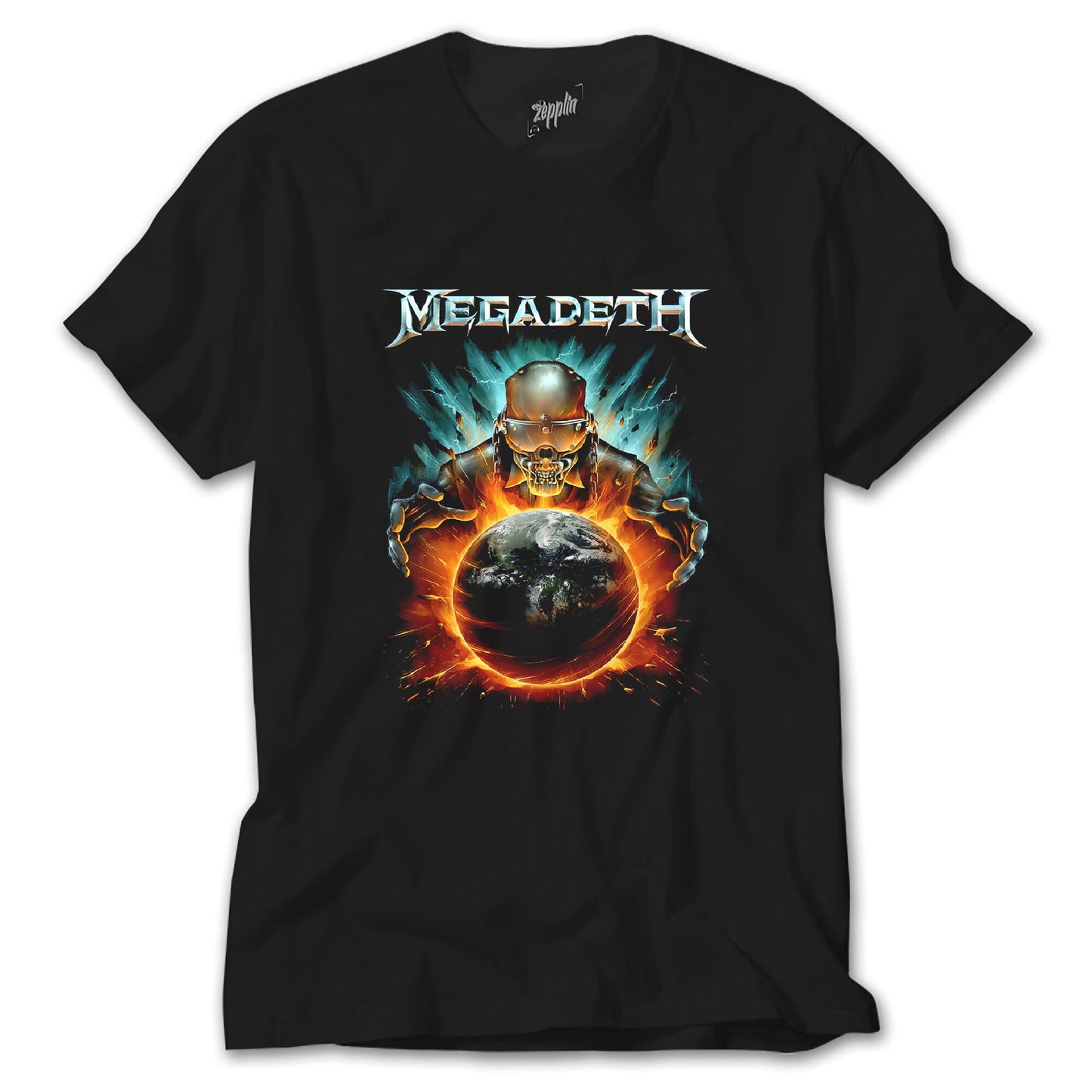 Megadeth World King Siyah Tişört