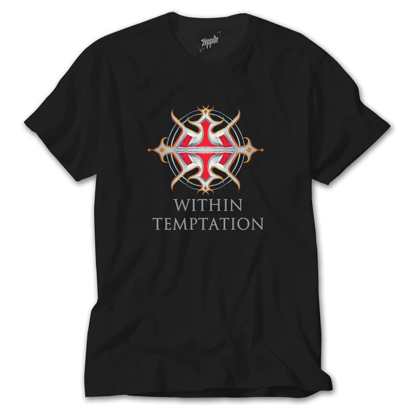 Within Temptation Logo Siyah Tişört