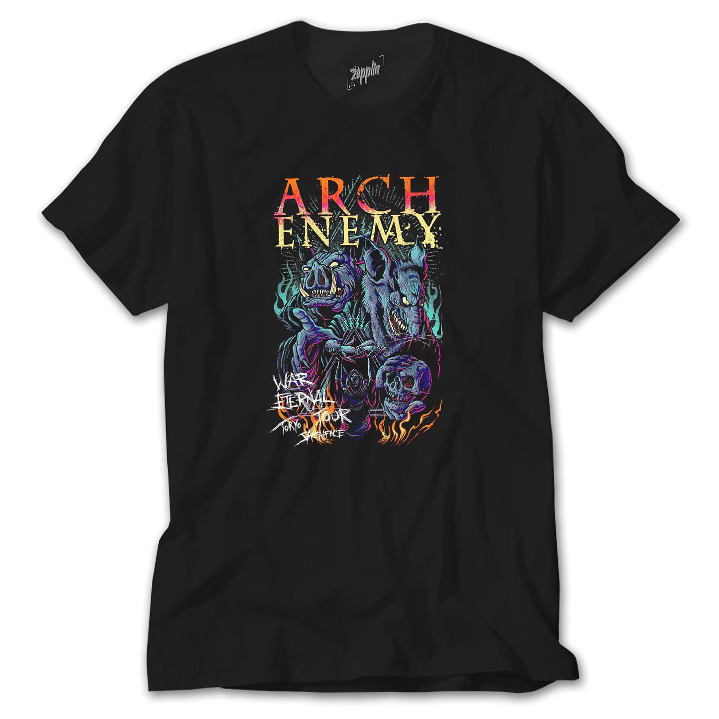 Arch Enemy War Eternal Your Tokyo Sacrifice Siyah Tişört