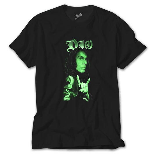 Dio Face Siyah Tişört