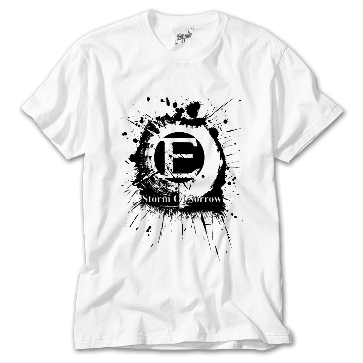Epica Logo Storm of Sorrow Beyaz Tişört