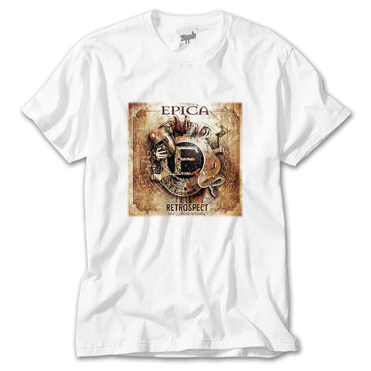 Epica Retrospect Beyaz Tişört