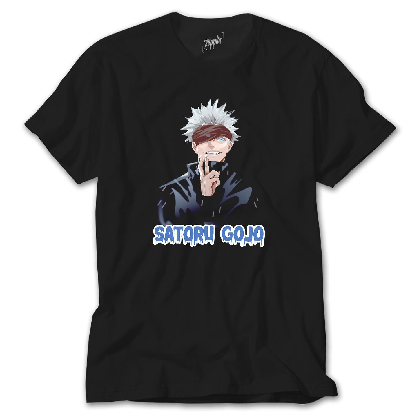 Jajutsu Kaisen Gojo Satoru Siyah Tişört