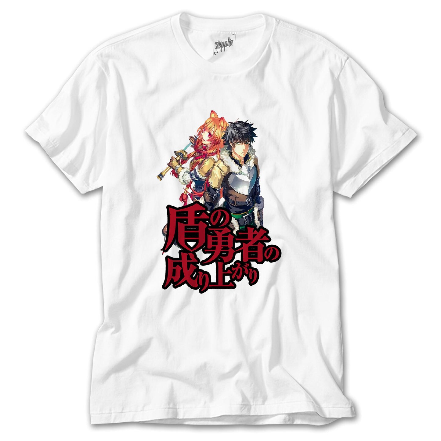 Tate No Yusha Raphtalia And Naofumi Beyaz Tişört