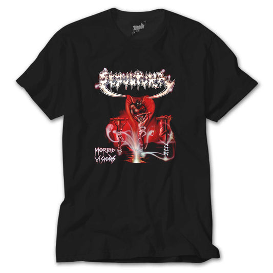Sepultura Morbid Visions siyah tişört