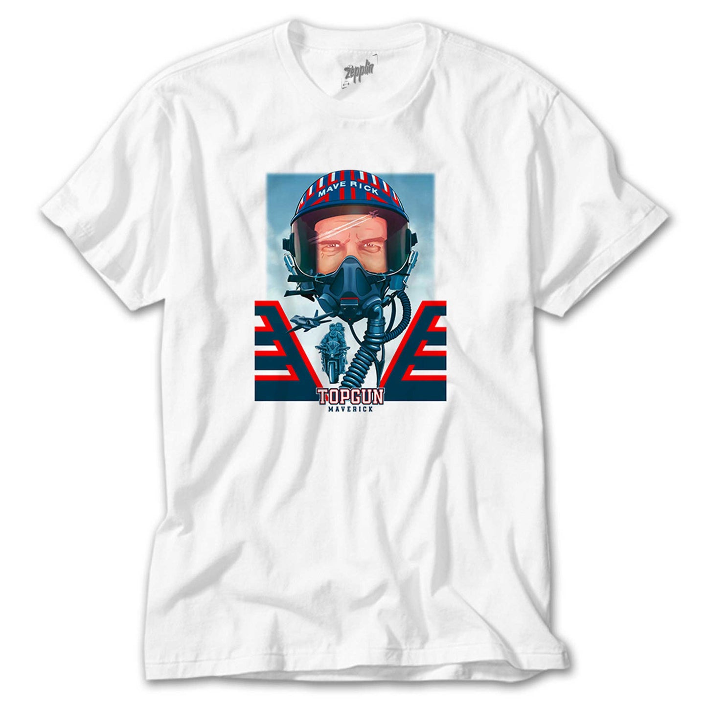 Top Gun 2 Beyaz Tişört
