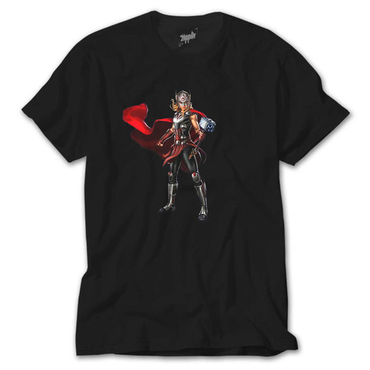 Thor Jane Foster Siyah Tişört