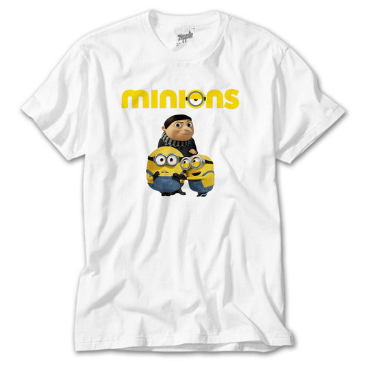 Minions Team Beyaz Tişört