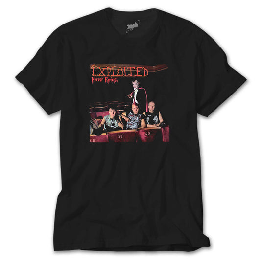 The Exploited Horror Epics Siyah Tişört