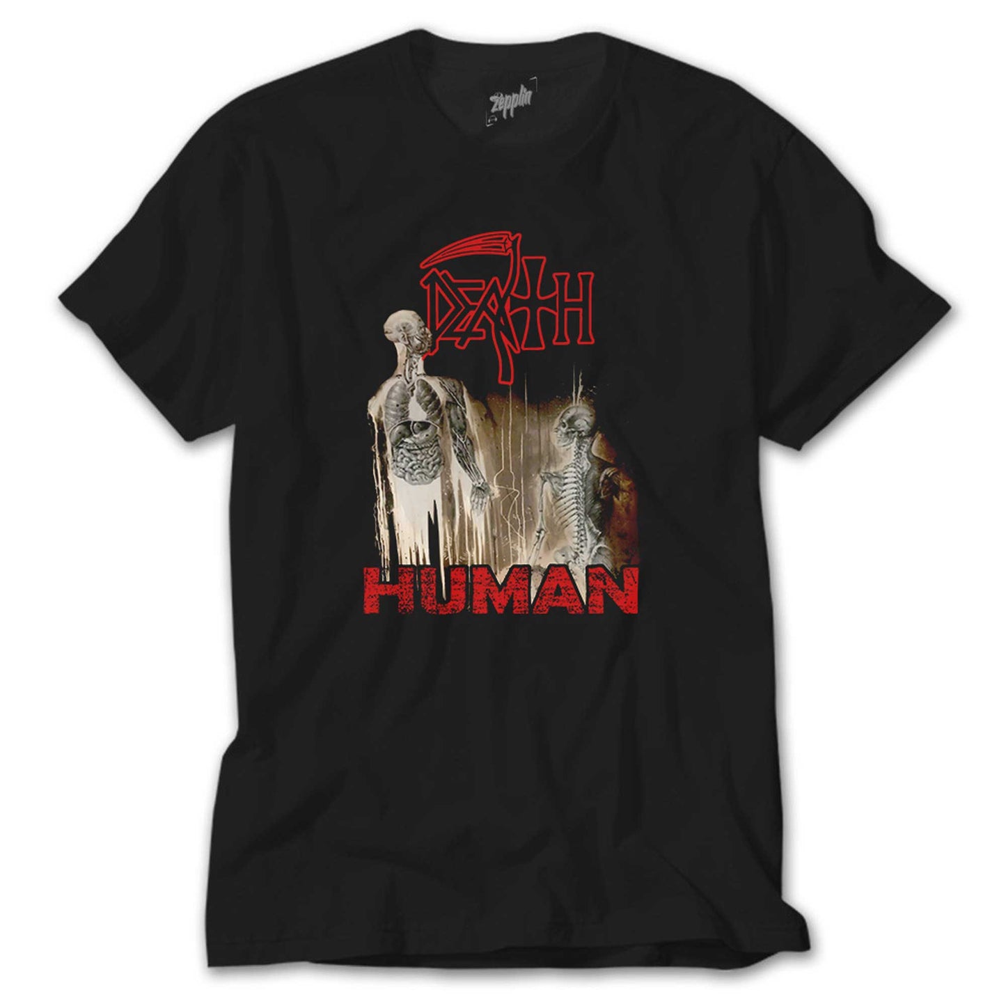 Death Human Siyah Tişört