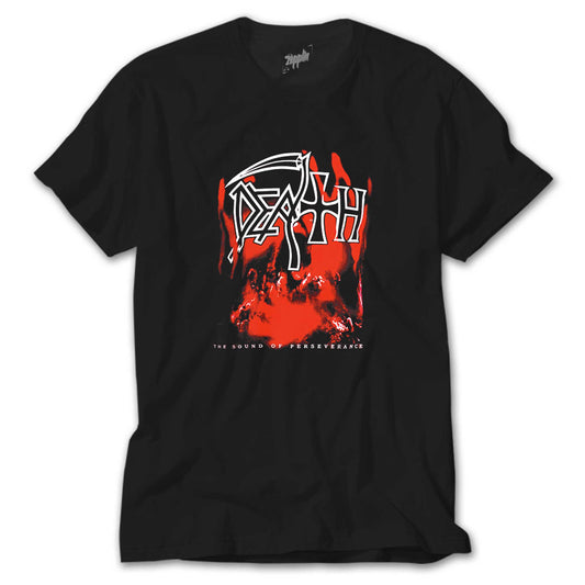 Death The Sound Of Perseverance Siyah Tişört