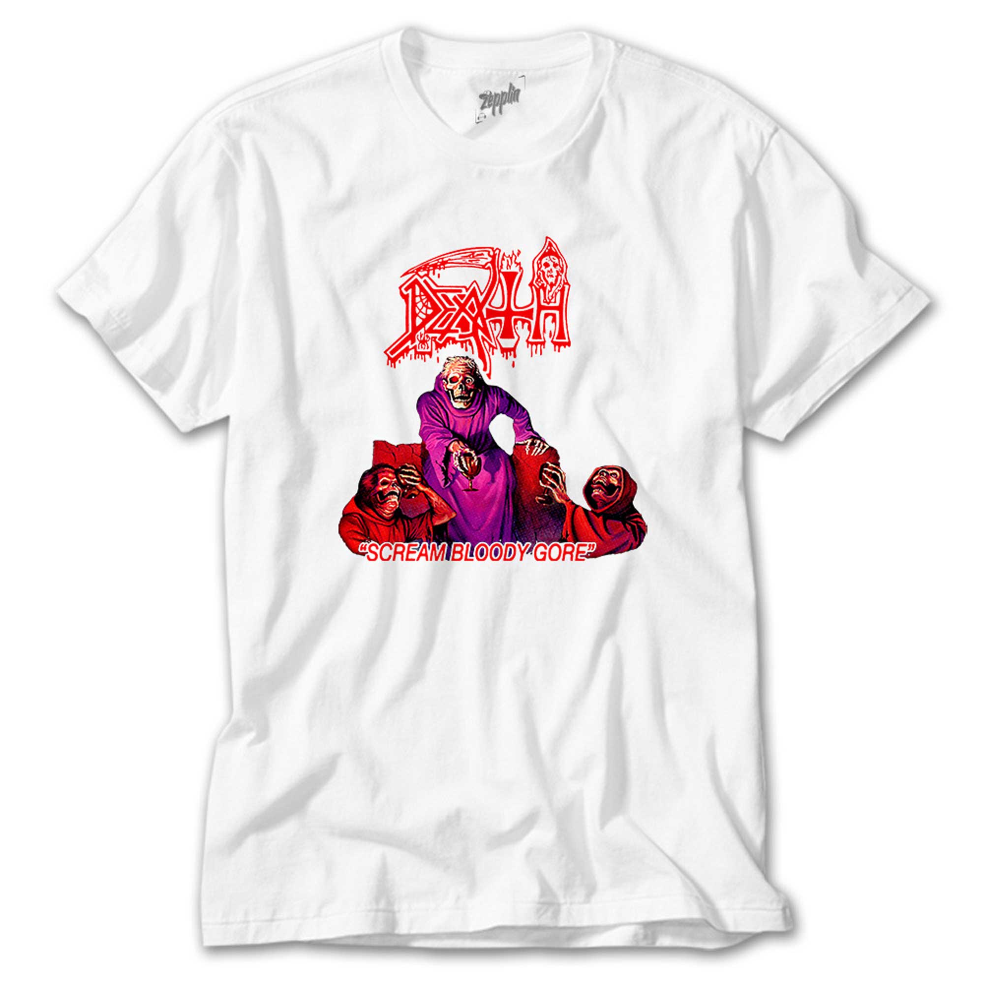 Death Scream Bloody Gore Beyaz Tişört