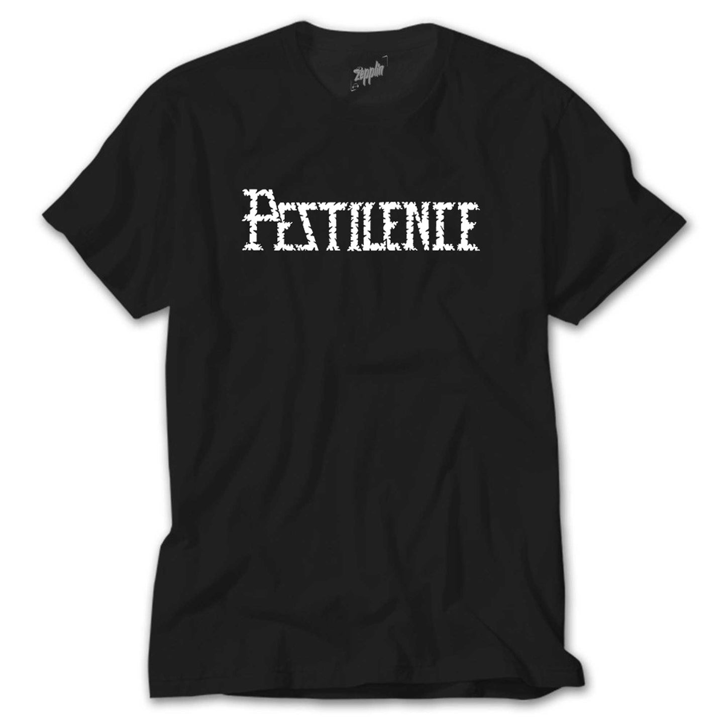 Pestilence Logo Siyah Tişört