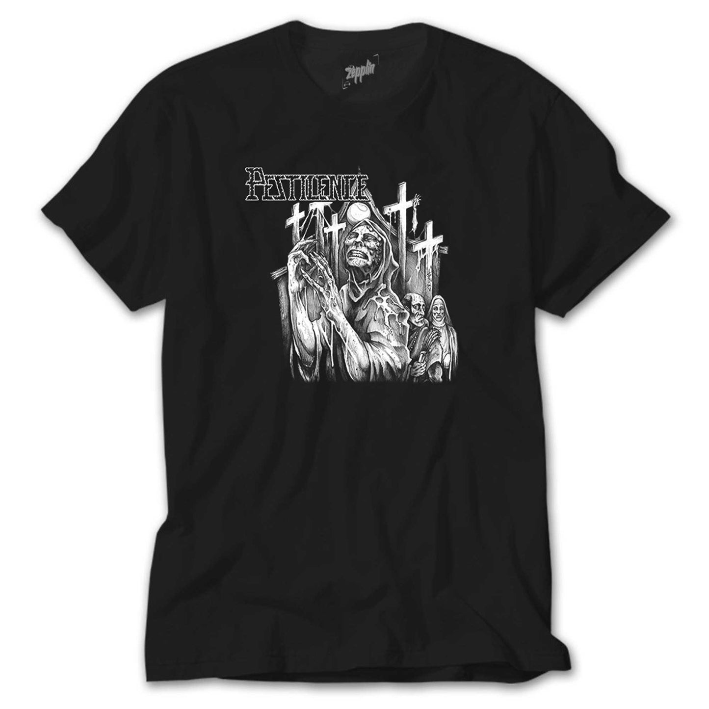 Pestilence The Dysentery Penance Siyah Tişört