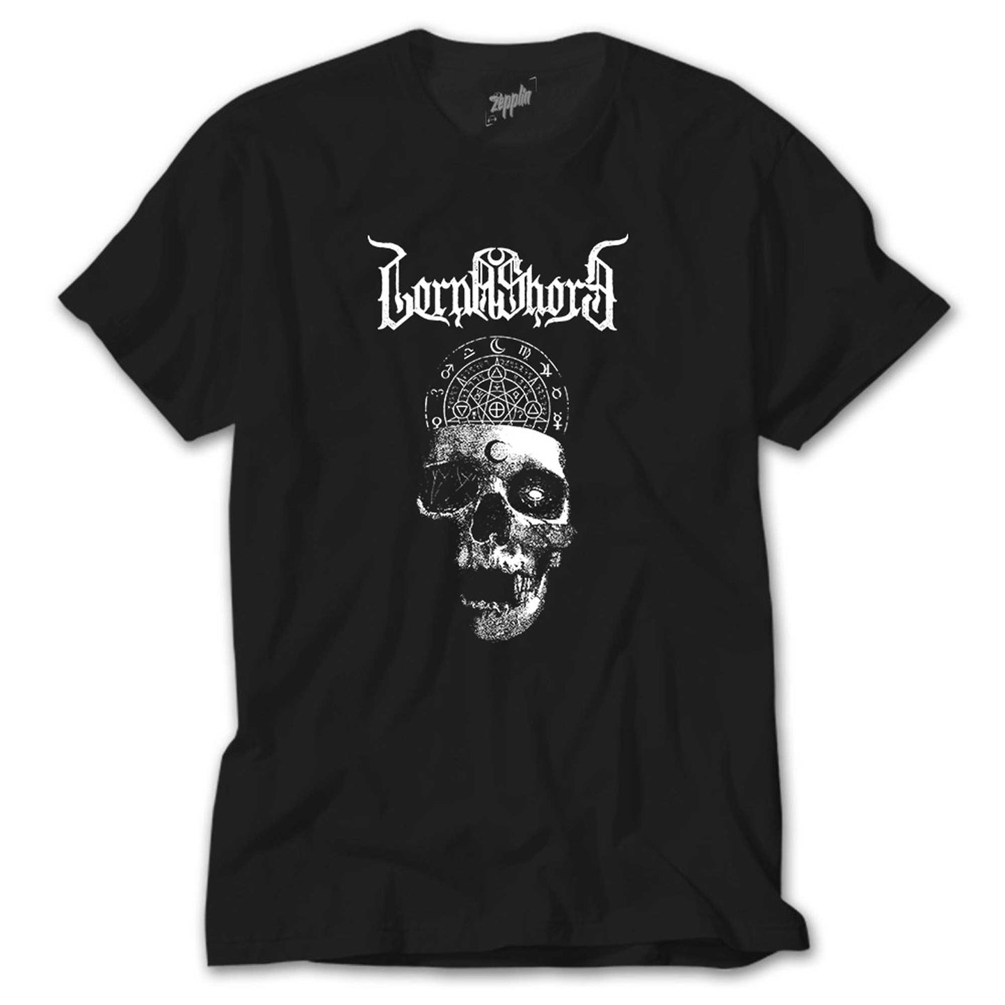 Lorna Shore Skull Siyah Tişört