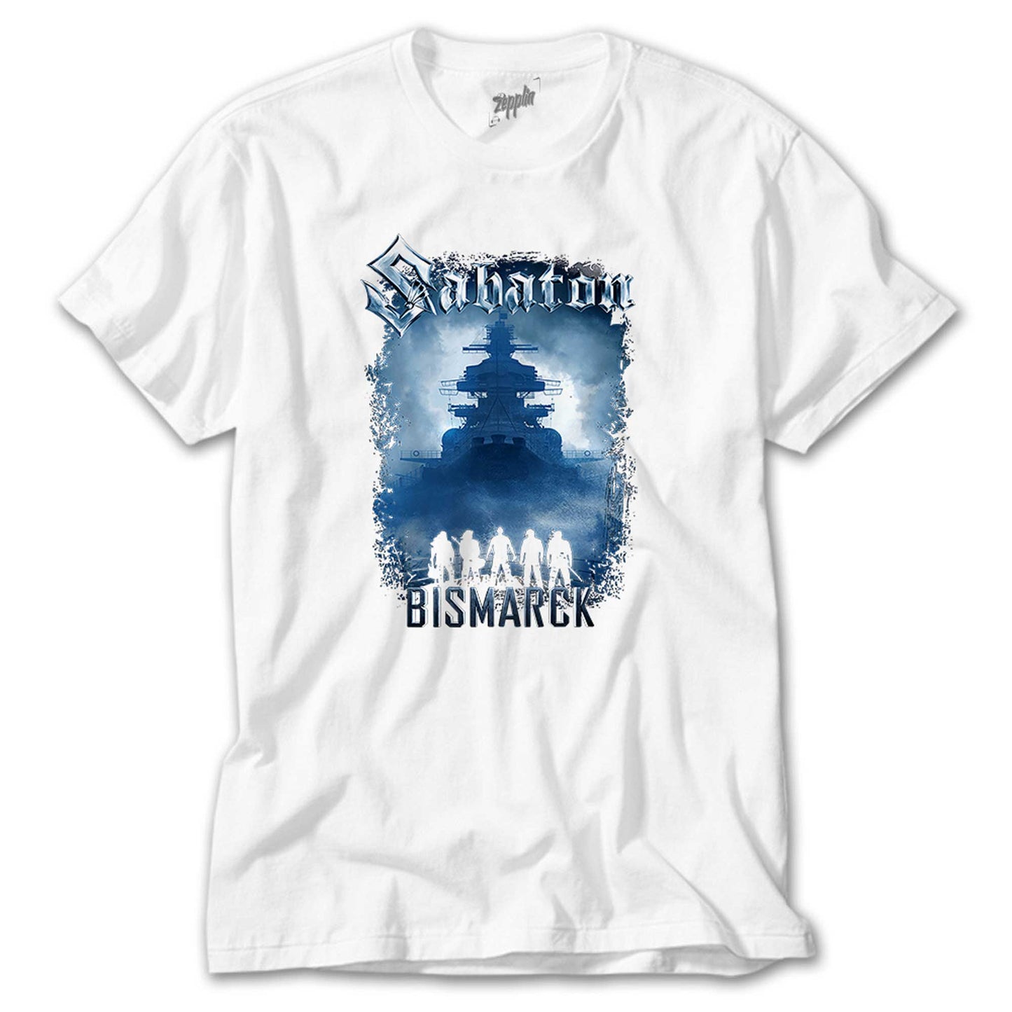 Sabaton Bismarck Beyaz Tişört