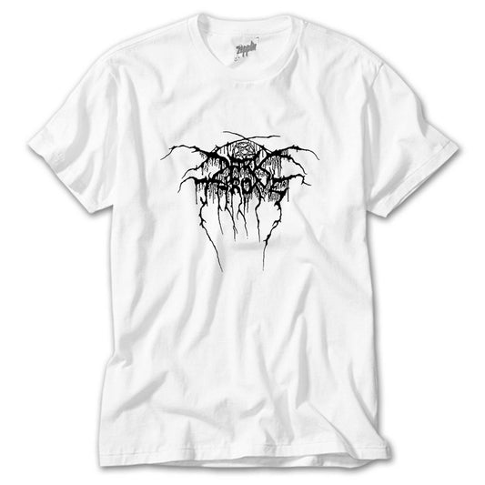 Darkthrone Logo2 Beyaz Tişört