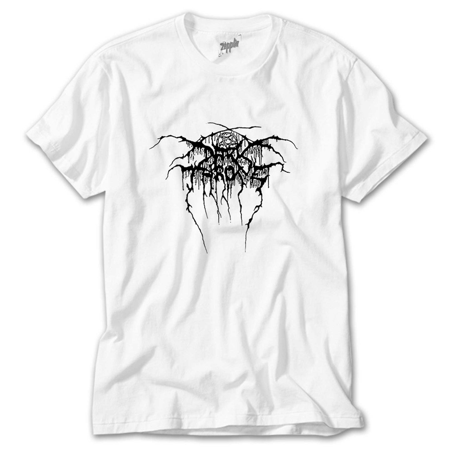 Darkthrone Logo2 Beyaz Tişört