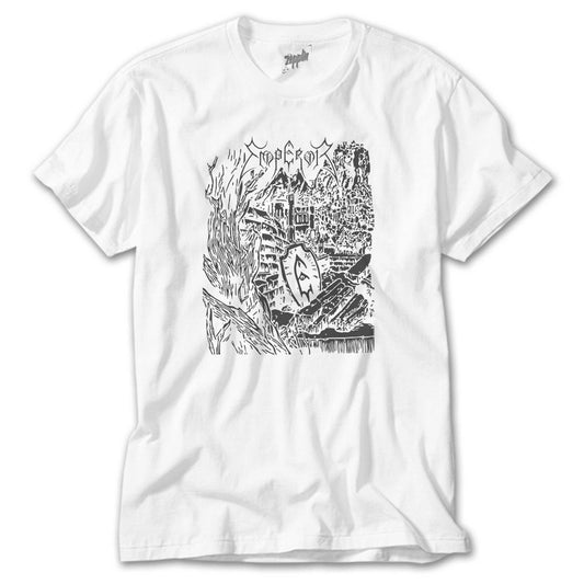 Emperor Band Essential Beyaz Tişört