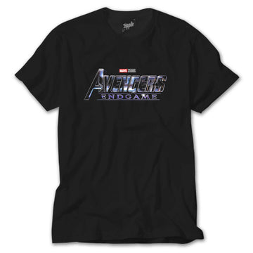 Avengers End Game Logo 2 Siyah Tişört