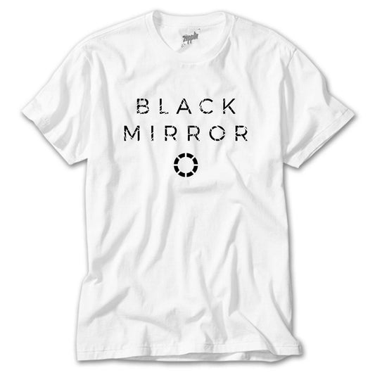 Black Mirror Loading Beyaz Tişört