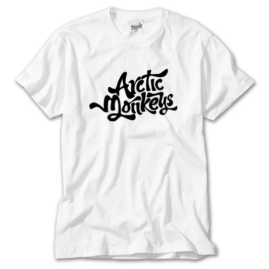 Arctic Monkeys Logo 2 Beyaz Tişört