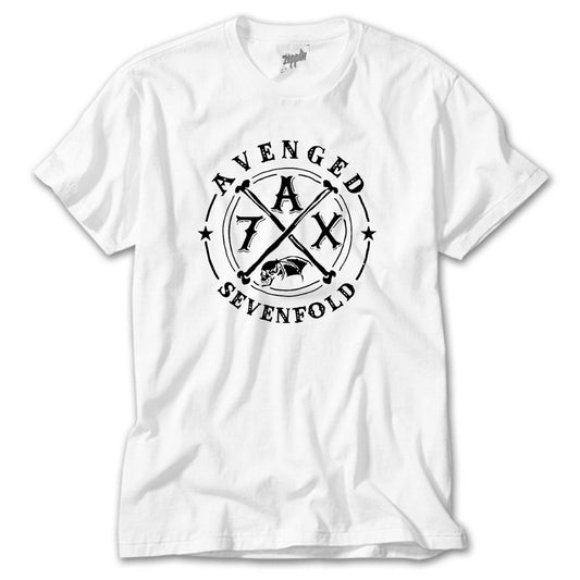 Avenged Sevenfold Figure Beyaz Tişört