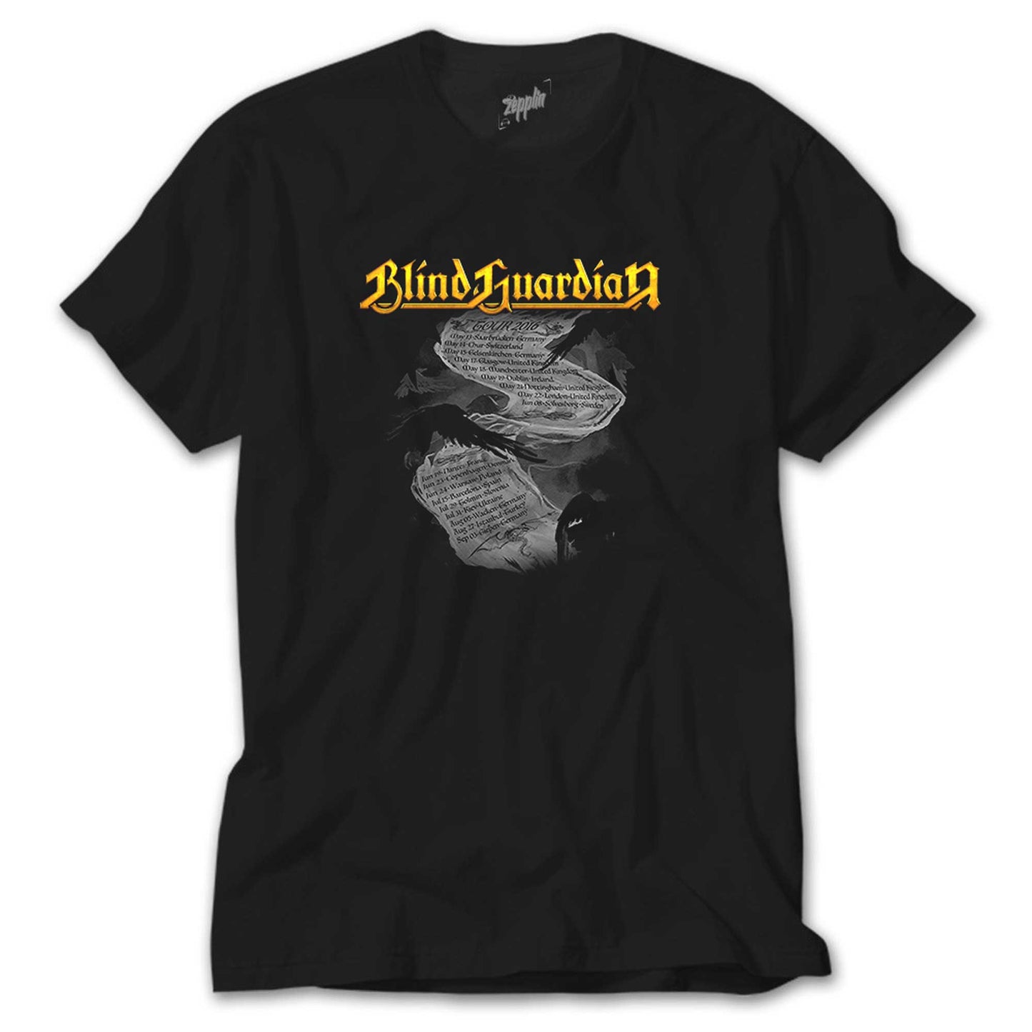 Blind Guardian Gour 2016 Siyah Tişört