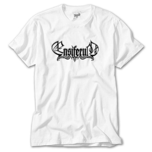Ensiferum Logo Beyaz Tişört