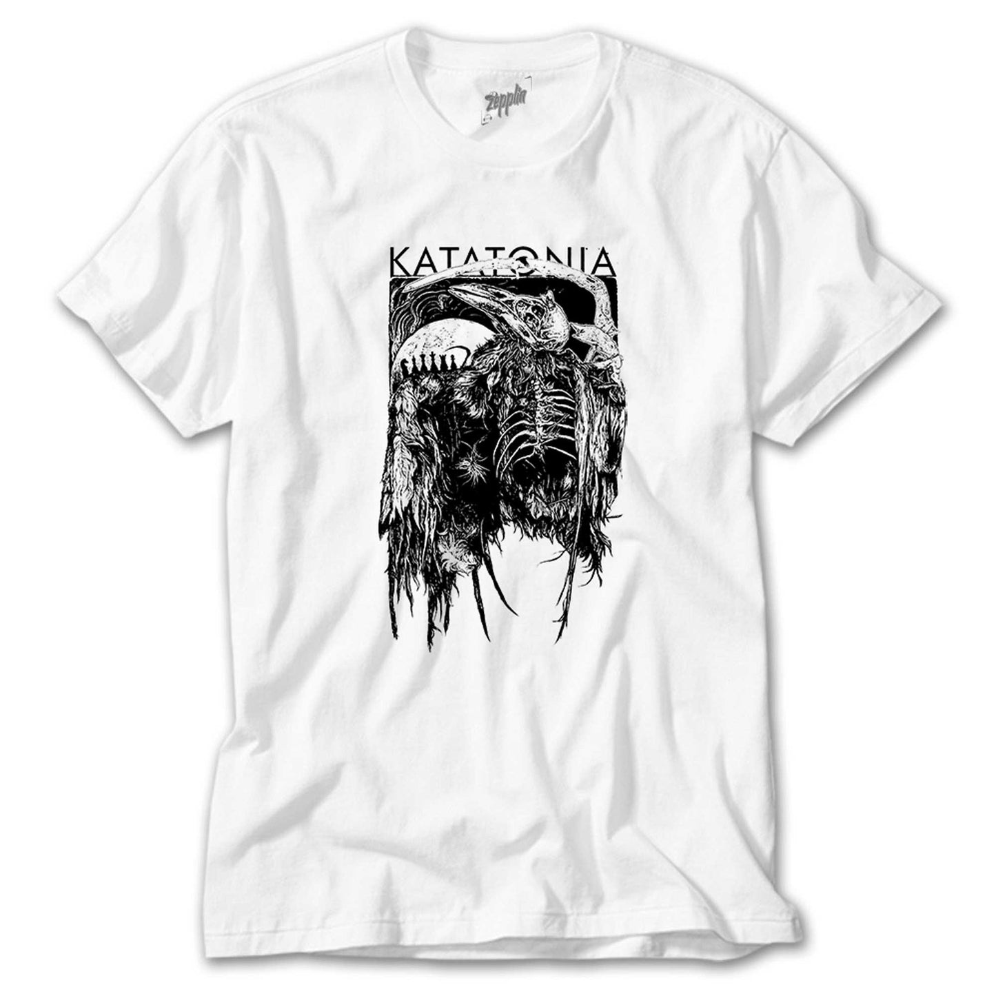 Katatonia Dead Eagle Beyaz Tişört