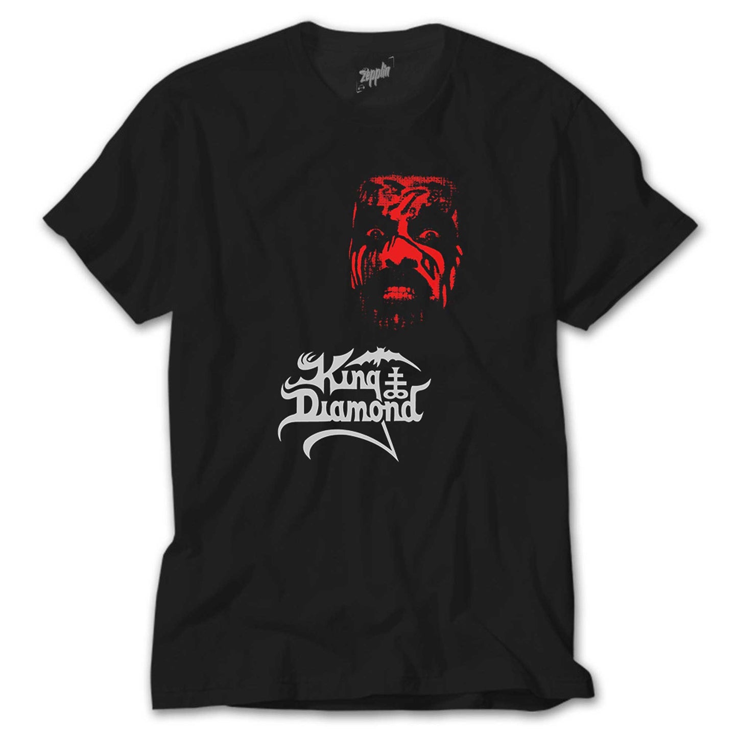 King Diamond Head Siyah Tişört