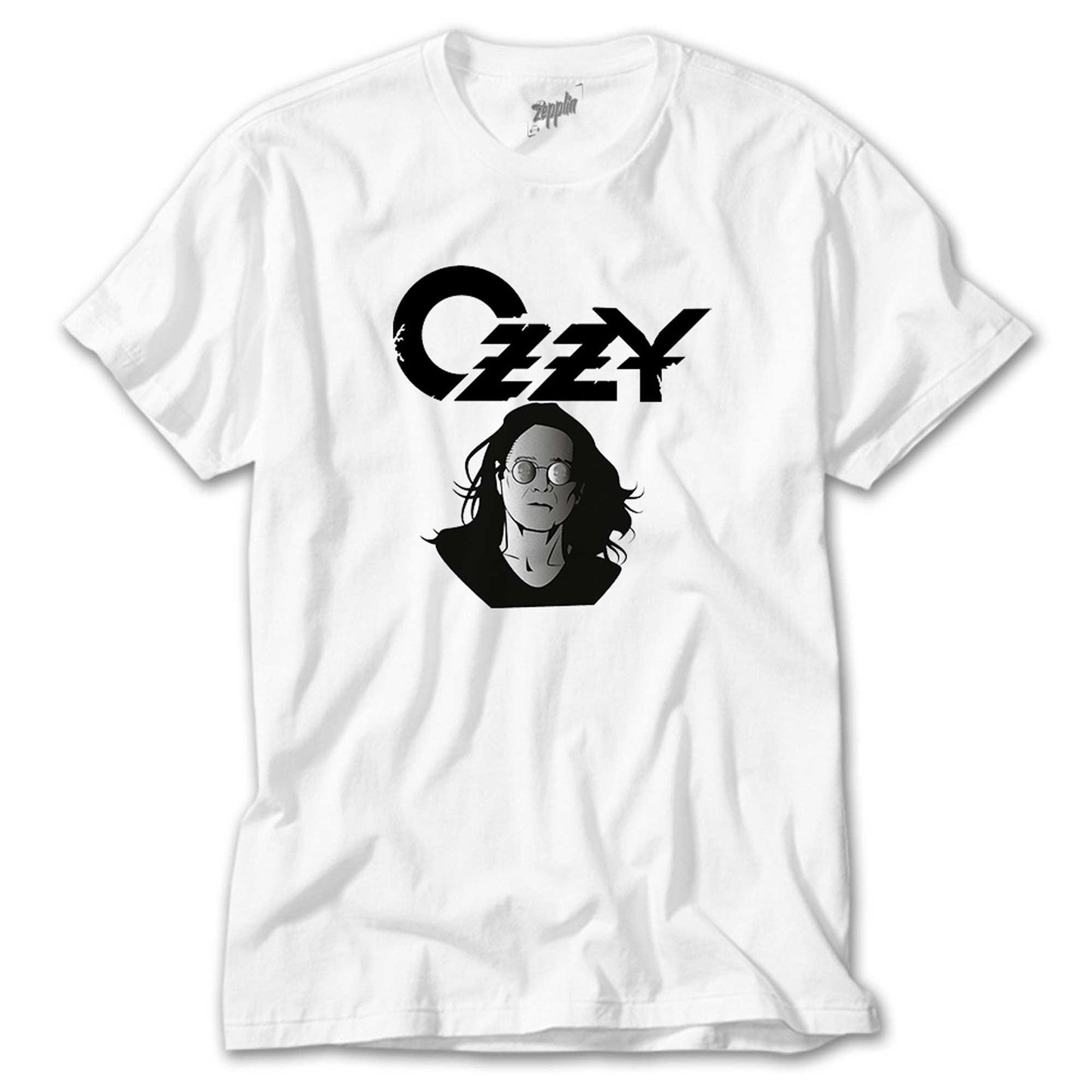 Ozzy Osbounre Head Beyaz Tişört
