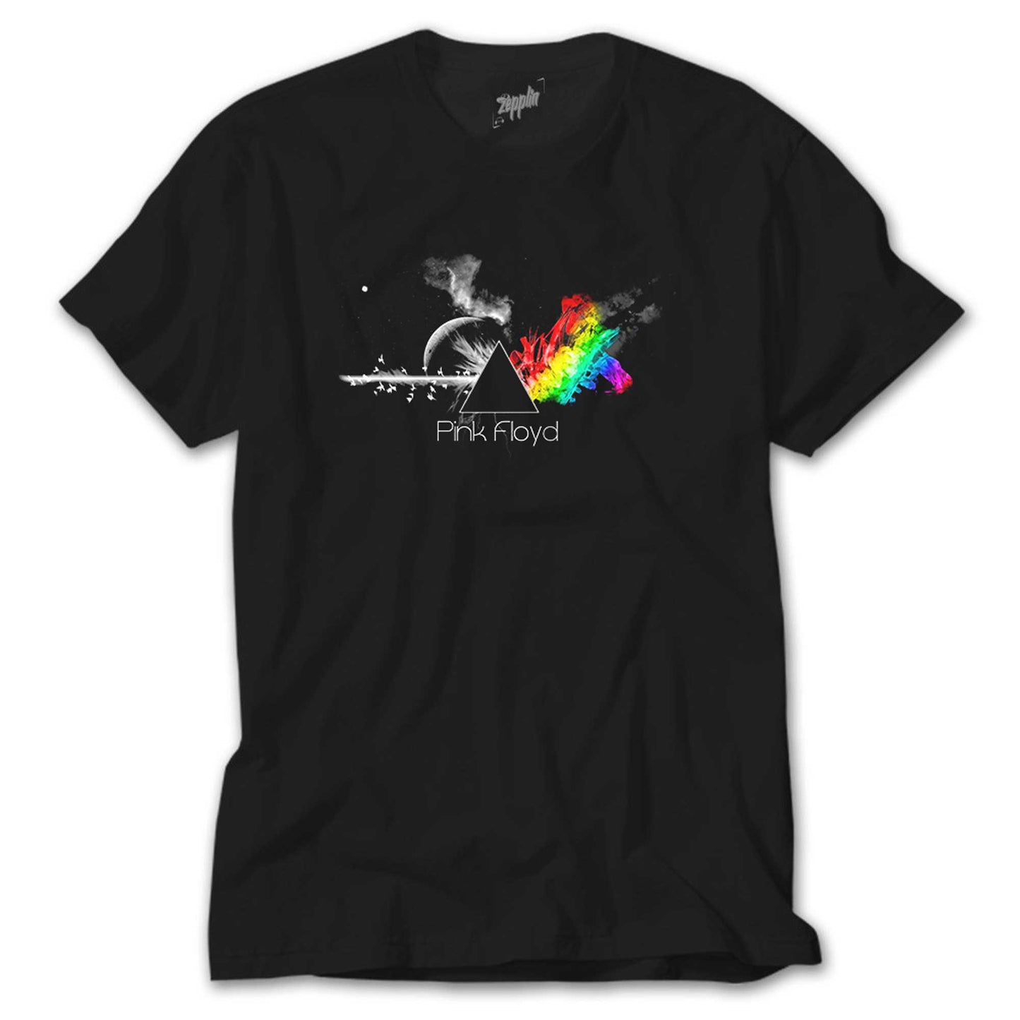 Pink Floyd RainBow Siyah Tişört
