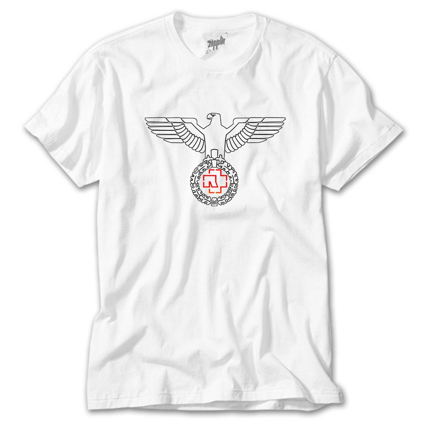 Rammstein Eagle Beyaz Tişört