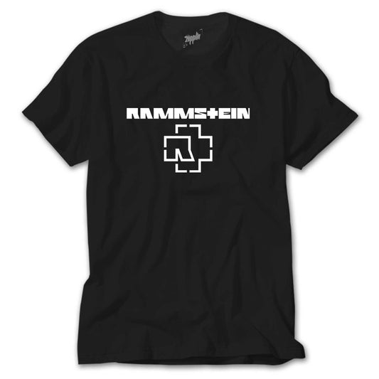 Rammstein Logo 2 Siyah Tişört