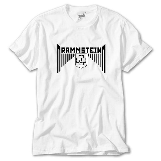 Rammstein Wall Beyaz Tişört