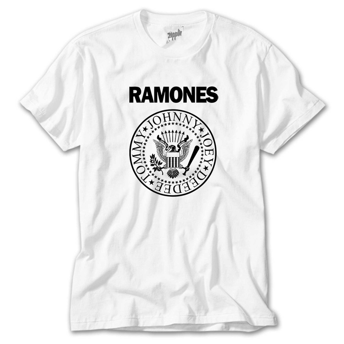 Ramones Look Out Below Beyaz Tişört