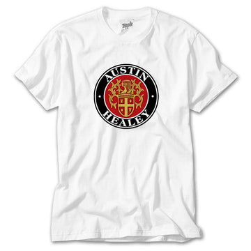 Austin Healey Logo 2 Beyaz Tişört