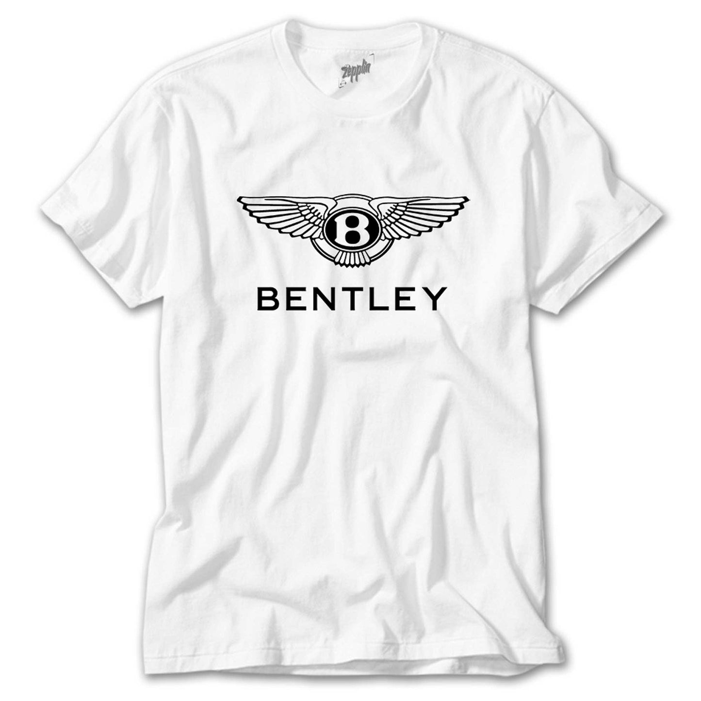 Bentley Logo Beyaz Tişört