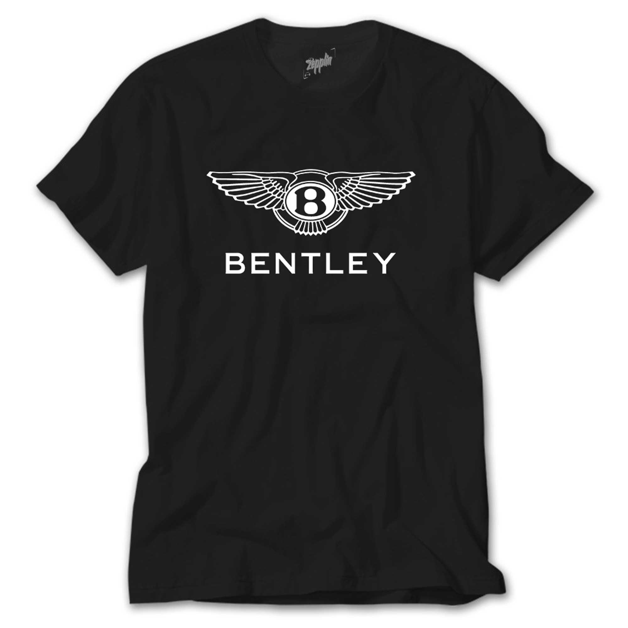Bentley Logo 2 Siyah Tişört